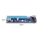 2x PCI-E Riser Card Kit 1x to 16x VER 006 USB 3.0 SATA to 4Pin BTC Mining Board