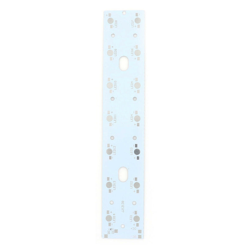 New 257mm x 47mm Aluminium PCB Circuit Board for 1W,3W,5W LED In Gw