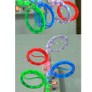 Fashion LED Light Micro USB Data Cable Charging Cord For Android  blue