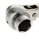 1X Metric Ratchet Spanner Double Opening Scaffolding Socket Wrench 19-22mm