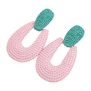 Bohemian Drop Earings Fashion Jewelry Fringe Long Dangle Earrings For Women W8J9