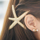 Women's jewelry hair accessories starfish hairpin