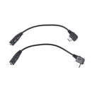2Pcs Mini USB Jack to 3.5mm female Headphone Earphone Adapter Audio Cable C