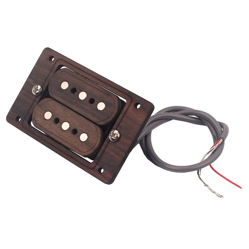 Rosewood 3 String Guitar  Pickup Musical Instrument Accessory DIY