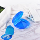 Blue Dental Denture Teeth Storage Case Box Protecting Containe Collection TrayLJ