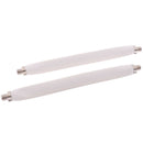 2PCS Window Flat F Connector Cable Coax Coaxial RG6 RG-6Door TV SatelliteJCAU Kw