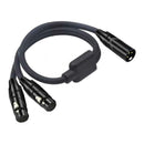 Splitter Cables, Be Male To XLR Female Microphone Audio Microphone Audio,