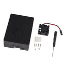 ABS Case Enclosure with External Mini Cooling Fans for Raspberry pi 3 3B+