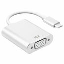 USB 3.1 Type C (USB-C) to VGA Adapter With Aluminium Case for MacBook Pro/S
