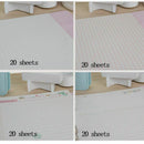 A5 Weekly Monthly Planner Diary Classic Loose-Leaf-Ring-Binder Notebook Cov B7Z5