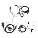 Clip Earpiece Headset PPT For Yaesu Vertex VX-6R FT-270