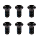 6pcs M5x12mm Steel Bicycle Disc Brake Rotor Bolts Bike Disk Rotor Screws