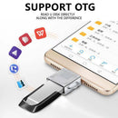 New USB 3.0 Female to USB 3.1 Type C Male Converter USB-C OTG Adapter Aluminium