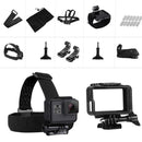 Border Frame Chest Strap Headband Wristband J Type Base for DJI OSMO Action A