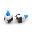 10x 8*8mm Latching Switch Button Switches Double Row Self-locking 6 Pin LJLJ