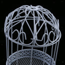 13cm Iron Frame Birdcage Shape Succulent Pot Metal Planter Iron Box Romantic,