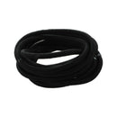 12pcs Women Elastic Hair Tie Band Rope Ring Ponytail Holder Nylon Black I9W5