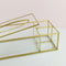 Rectangular Clear Glass Paper Tissue Box Decorative Glass Napkin Storage Box