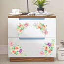 Peony Flowers Luxury Wall Stickers Art Home Decor PVC Removable Vinyl Deca3Cc