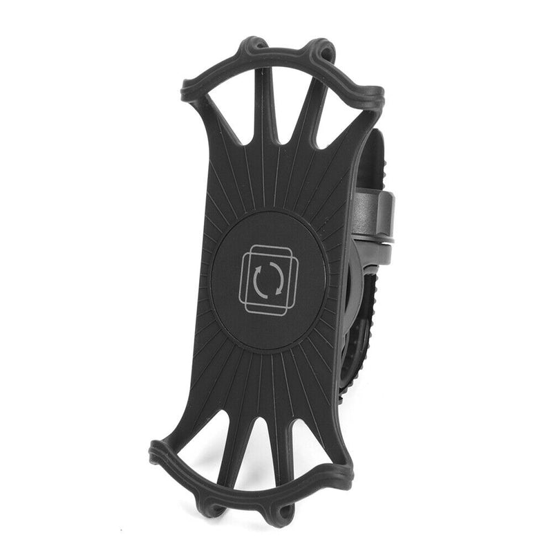 Silicone Bike Phone Holder 360 Rotation Bicycle Handlebar Mobile Support