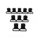 10pcs Camping Tent Tent Tarpaulin Clamp Tarpaulin Bracket Tent Pole Holder Clip
