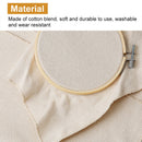 4pcs Needlework Fabric Knitting Monks Cloth Embroidery Cotton Blend Professional