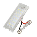 Pair Error Free LED Number License Plate Lights Lamp For BMW X5 E53 X3 E83