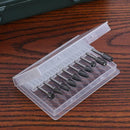 1/8 "Shank Tungsten Carbide Burr Turning Tool Double Diamond Cut Rotary A