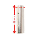 2pcs 3Pin XLR Male to XLR Male Microphone Power For Adapter Plug Connector A