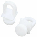 Window Curtain Glider Rail Carrier Slide Wheel Wheels 50 pcs. J1I5