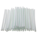 36 Pieces Universal Motocross Wheel Rim Spoke Wraps Skins Cover White