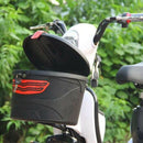 Electric bicycle front frame car basket mountain bike plastic basket specia T6Q7