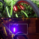 High Brightness Bike Rear Light Red/Blue, Powerful LED Bicycle Tail Light