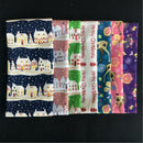 20pcs 4 Inch Mixed Christmas Medley Quilting Cotton Fabric Squares Patchwork
