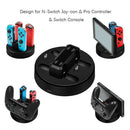 4 in 1 Game Joy-Con Console Handle Charging Stand Dock for Nintend Switch A