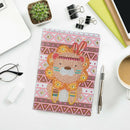 DIY Special Shaped Diamond Painting Lion 50 Pages A5 Drawing Notebook Craft