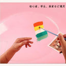 Transparent Paint Palette Acrylic Paint Tray Easy Clean Art Palette for DIY Art