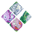 5pcs DIY Full Drill Special Shaped Diamond Painting Flower Keychain Craft