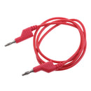 5Pieces Test Lead Banana Plug Male Stackable to Banana Plug 39inch
