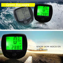 Precise Bike Wireless Odometer Speedometer w/ LCD Display for Riding Training