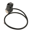 Universal 12V 7/8" Universal Motorcycle Handlebar Reset Switch Button Yellow