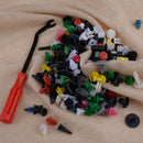 500PC 1-4cm Assortment Mixed Push Pin Panel Retainer Fender Bumper Door Rivet HF