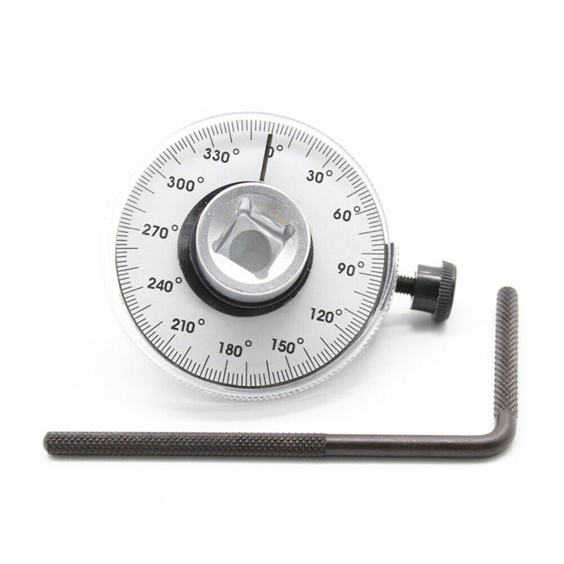 Adjustable 1/2 Inch Drive Torque Angle Gauge Car Auto Repair Hand Tool Set