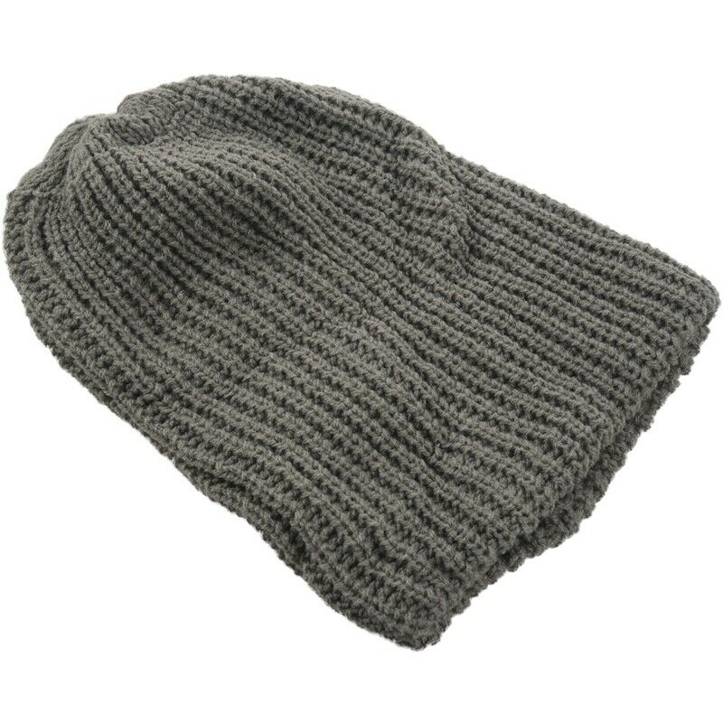 Men's Hat Winter Wool Hemp Cap Hat (Gray) F3Y2