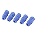 5Pcs 1 / 4BSP External Pneumatic Air Hose Quick Connector 8mm OD