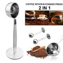 Long Handle Stainless Steel Coffee Scoop Powder Measuring Spoon Tool