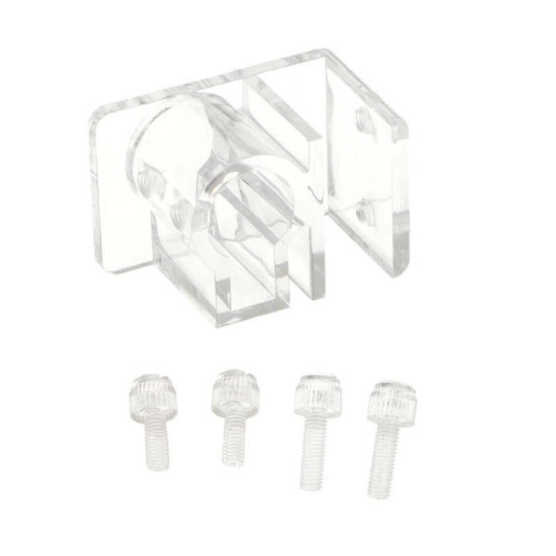 Acrylic Aquarium Pipe Clip Clamp Holder To Fix 12mm/16mm
