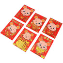 6pcs/Set Rat Year Red Envelope Chinese Tradition New year Red Envelope Gift FT