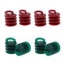 8 Pieces Kayak Canoes Marine Boat Scupper Stopper Plugs Bungs Drain Holes