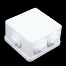 ABS IP55 Waterproof Square Junction Box Plain Press on Lid 85x85x50mm B1Y3
